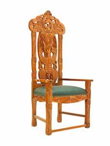 Maori New Zealand: Maori Chief Throne