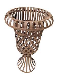 FRENCH FORGRD IRON PLANTER