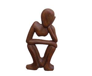 Wooden Statues Carvings: Minimalist sculpture