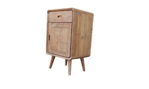NATURAL TEAK BEDSIDE