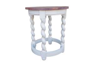 Coffee Tables: LOKAR TWISTED LAMP TABLE