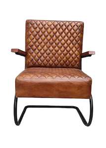 RENO VINTAGE LEATHER ARMCHAIR
