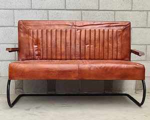 Sofas: SANTA ROSE LEATHER SOFA