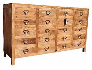FLORIDA 20 DRAWER SIDEBOARD