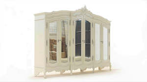 Wardrobes: PARISO FRENCH LOUIS MASTER ARMOIRE (PRE ORDER)