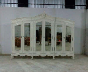 Contemproary: 6 Door French Armoire