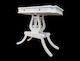 Lyre Card Table