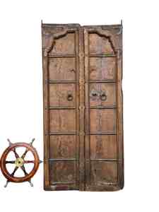 Vintage Indian Teak Doors