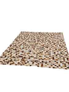 Rugs: Angelina Cowhide Patchwork Rug