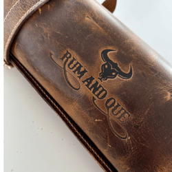 Frontpage: RUM AND QUE X VICTORY LEATHER KNIFE ROLLS-11 POCKETS
