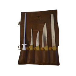 Merchandise: Victory Knives and Rum and Que Pitmaster Knife Roll
