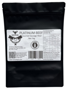 Gluten Free Platinum Beef Sausage Meal