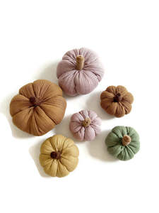 Tiny Mice Bunnies: Tiny Accessories - pumpkins, set of three