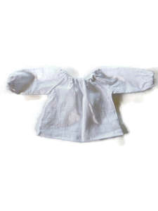 Animal Softies: Meadow Folk Outfit - White linen top