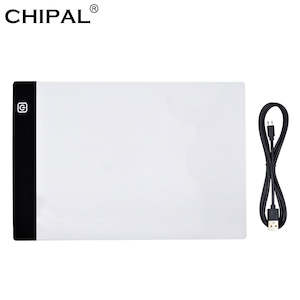 CHIPAL Mini A4 LED Drawing Board Light Box Pad Graphics Digital USB Writing Pain&hellip;