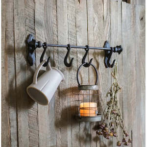 Vintage Iron Decorative Hooks Coffee Shop Display Window Cup Holder Mobile Hook &hellip;