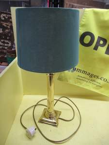 Brass Lamp Deck Top Lamp Shade 42H x 115SQ Shade 200H x 24-28W