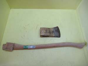 All Collections: Axe Head and Handle 710H x 50W 40 x 40D/Head  200L x 85-120H x 25D