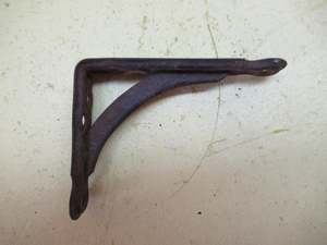Vintage Metal Shelf Support 75H x 105W x 21D