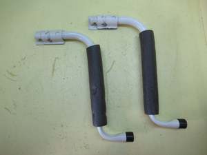 All Collections: Home Smart 2x Large Padded Swivel Wall Hooks 170H x 310W x 80H  x 25Dia