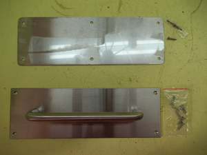 All Collections: Stainless Steel Pull Handle & Push Plate 300L x 100W/Pull 60H x 200L