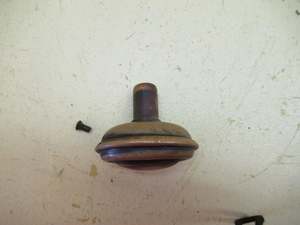 All Collections: Victorian Oval Door Knob(Single) in Cast Bronze with Ribbon Bow Design 72H x 42W x 45D