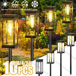 Waterproof LED Solar Lights for Garden Yard Driveway - Automatic Pathway Lightin&hellip;
