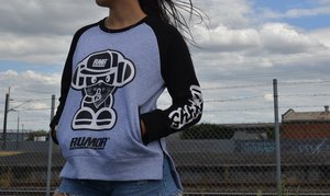 Products: Women's Thug Crewneck Jumper - Rumor Streetwear