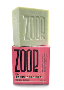 Accessories: ZOOP Seaweed + Cucumber Wash Block