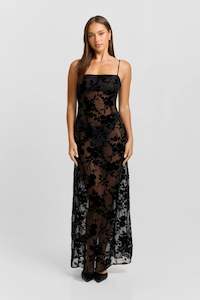 Frontpage: Ophelia Maxi Dress Black