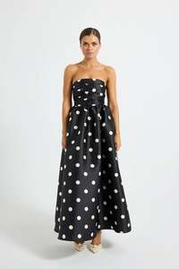 Frontpage: Dottie Strapless Midi