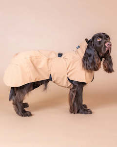 Paikka Range: PAIKKA Waterproof Reflective Raincoat - HAZELNUT