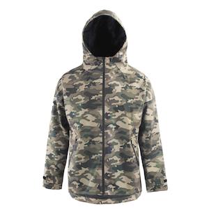 PAIKKA Human Visibility Raincoat Camo