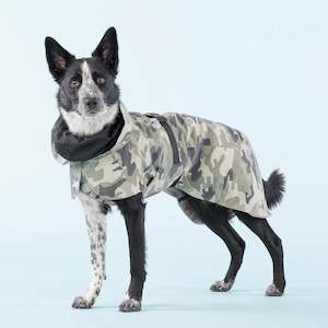 Paikka Range: PAIKKA Waterproof Winter Raincoat with Insulation - CAMO