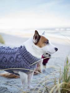 Paikka Range: PAIKKA Knitted Wool Sweater - GREY