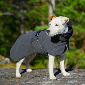PAIKKA Waterproof WINTER Raincoat with Insulation - BLACK