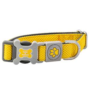 Hugo & Hudson Mesh Collar - Yellow