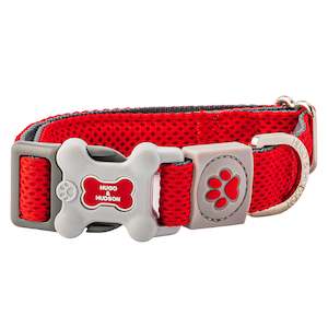 Hugo & Hudson Mesh Collar - Red