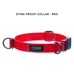 Stunt Puppy Range: STUNT PUPPY Dry Collar - RED