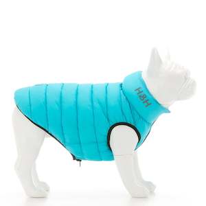 HUGO & HUDSON Puffer Aqua/Grey Reversible
