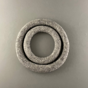 Natural Wool Ring Toy