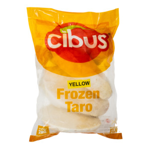 Cibus Frozen Yellow Taro from Fiji 20KG (10 x 2KG)