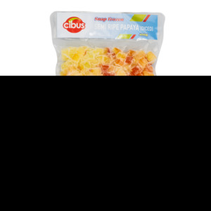 Cibus Snap Frozen Semi Ripe Papaya (400g x 25 packs)
