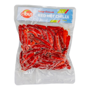 Cibus Snap Frozen Red Hot Chilli (200g x 50 packs)