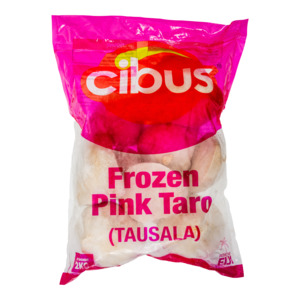 Frozen Vegetables: Cibus Frozen Pink Taro from Fiji 20KG (10 x 2kg)