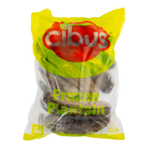 Cibus Frozen Plantain from Fiji 20KG (10 x 2kg)