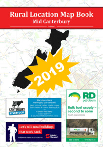 Map Book: Mid Canterbury Rural Location Map Book