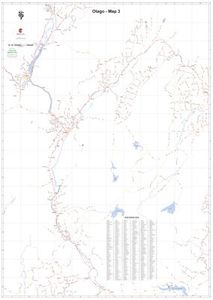 Map Book: Otago 3 A0 Wall Map