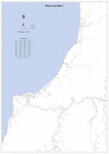 Map Book: West Coast 1 A0 Wall Map