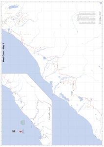 Map Book: West Coast 3 A0 Wall Map